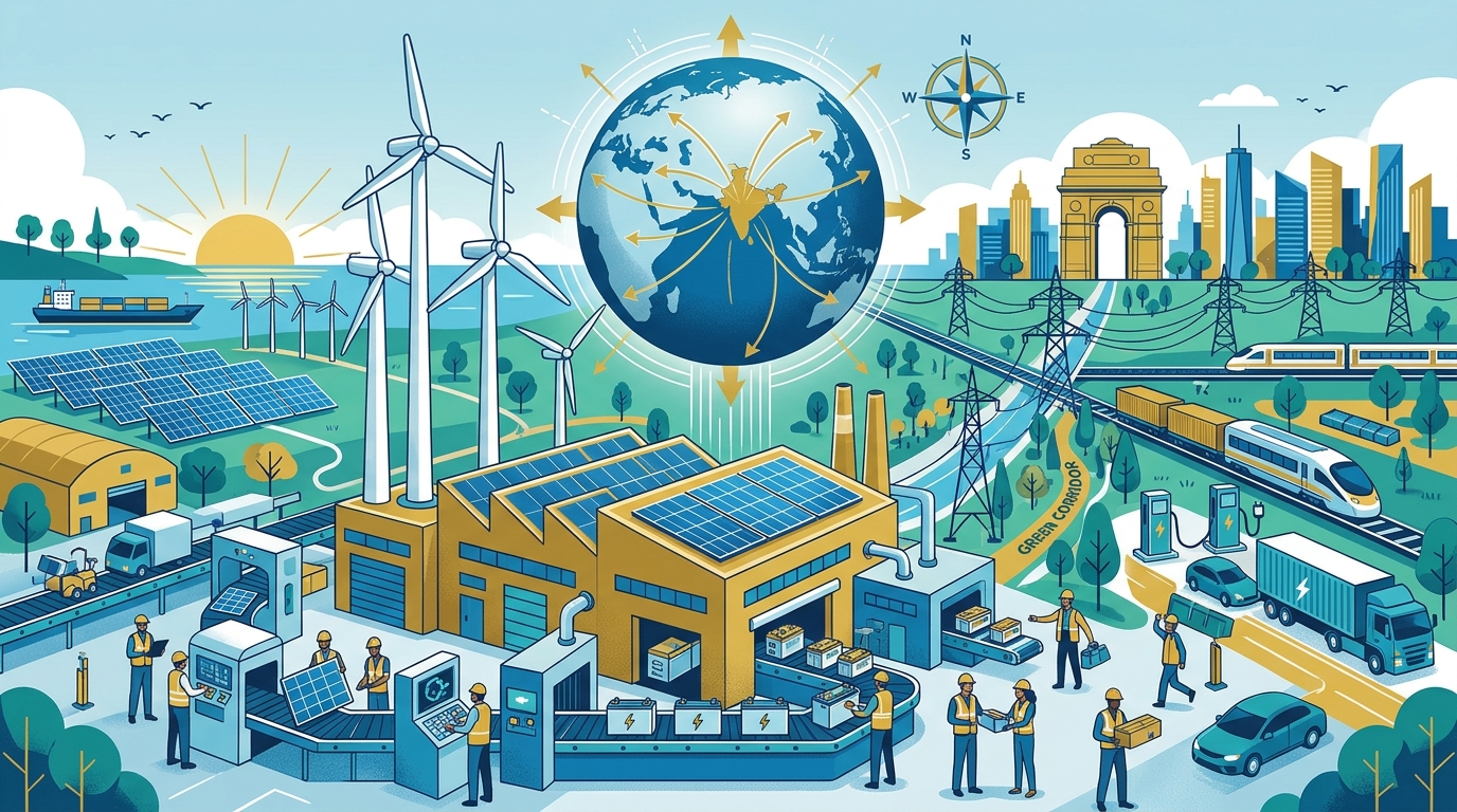 Hindistan Üretim Sektörü Küresel Enerji Dönüşümünde Nasıl Öncü Olabilir?