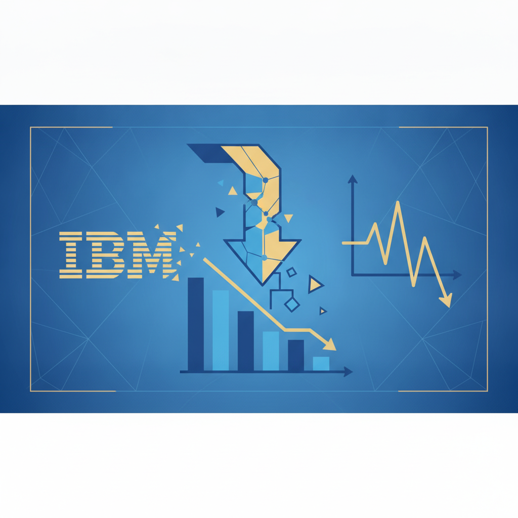 IBM Hisseleri Beklentilerin Altında Kaldı, Düşüş Yaşanıyor